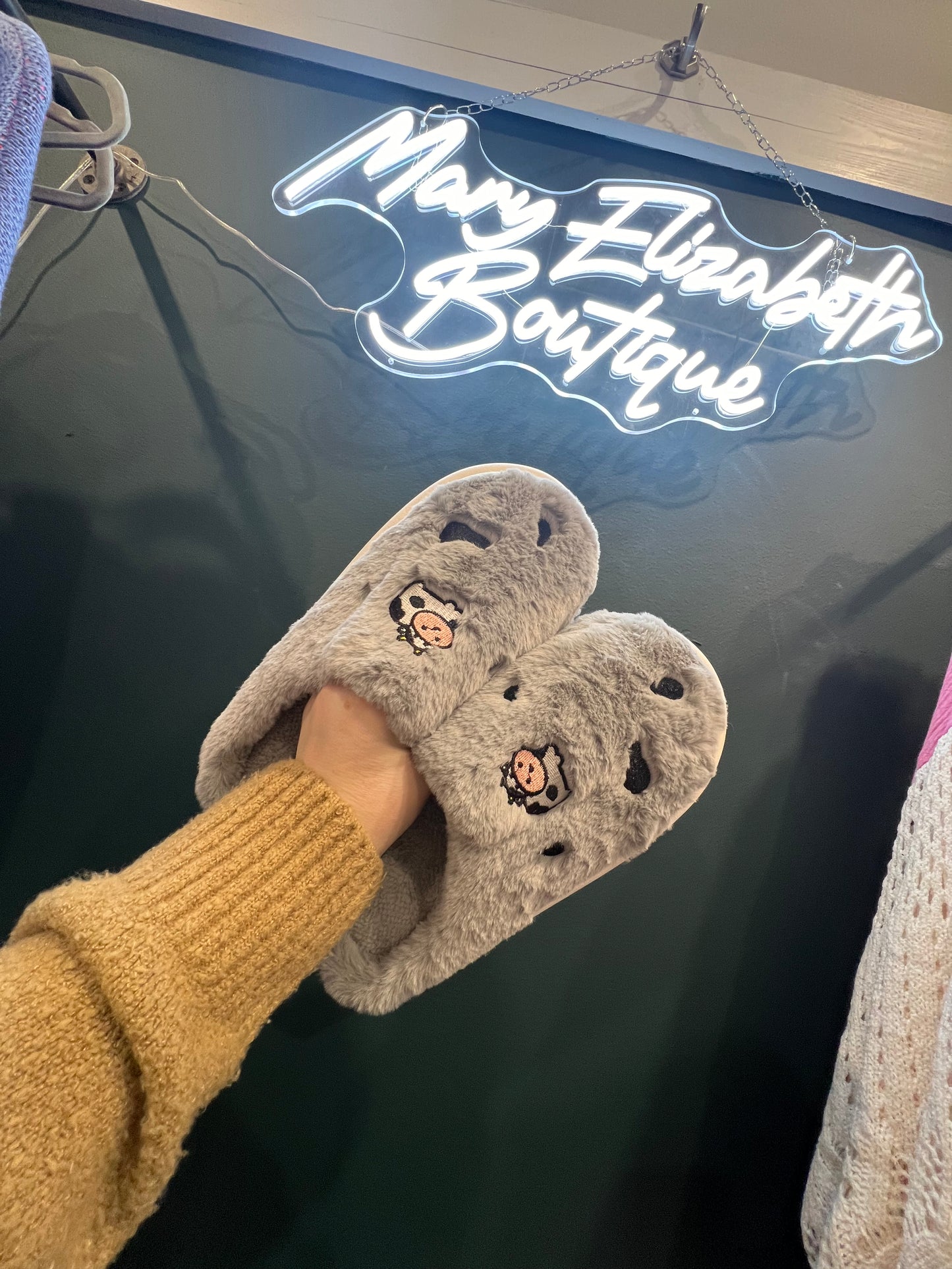 Cutie Cow Slippers