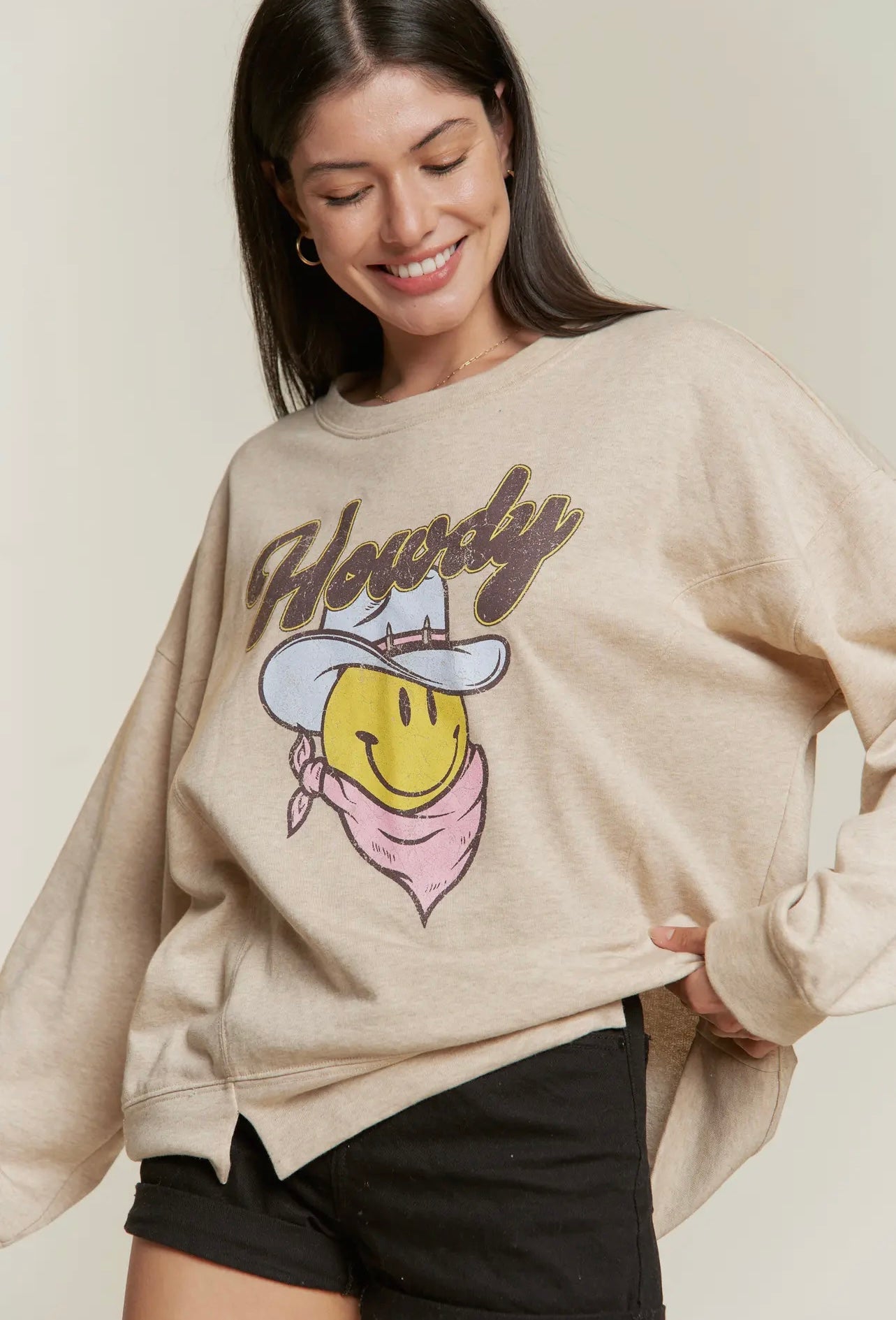 Howdy Long Sleeve Top