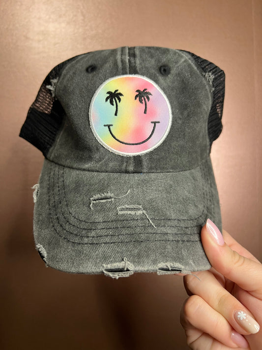 Happy Beach Trucker Hat